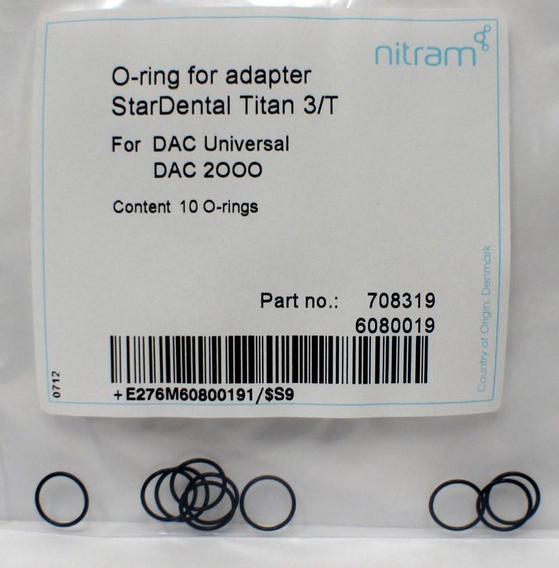 O-ring кольцо к адаптеру Star Dental Titan 3/T для DAC Universal