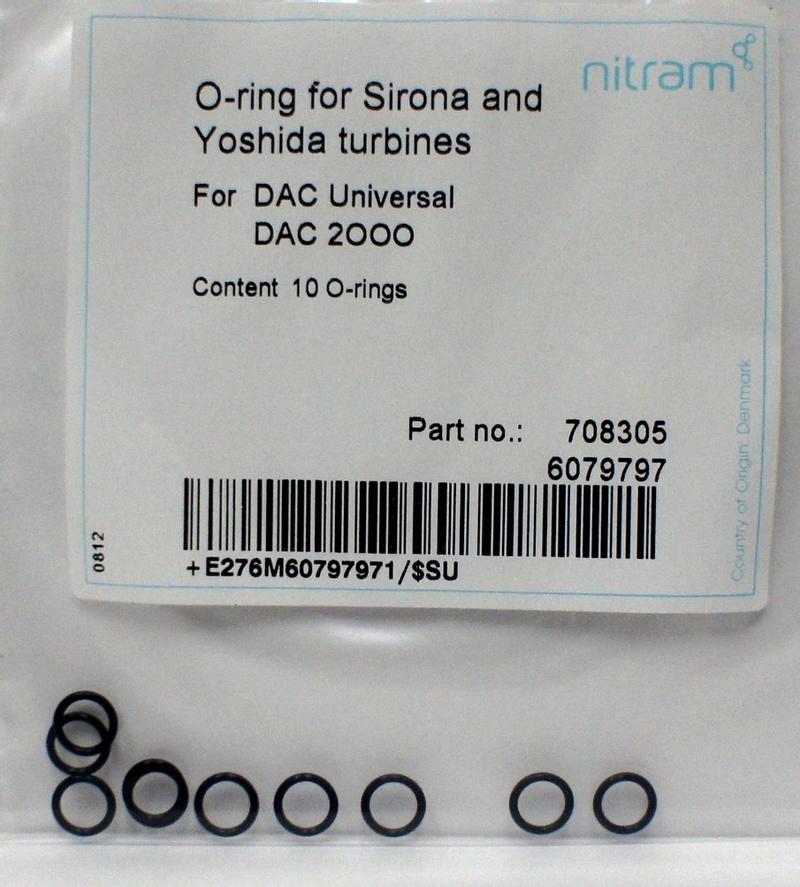 O-ring кольцо для турбин Sirona и Yoshida для DAC Universal