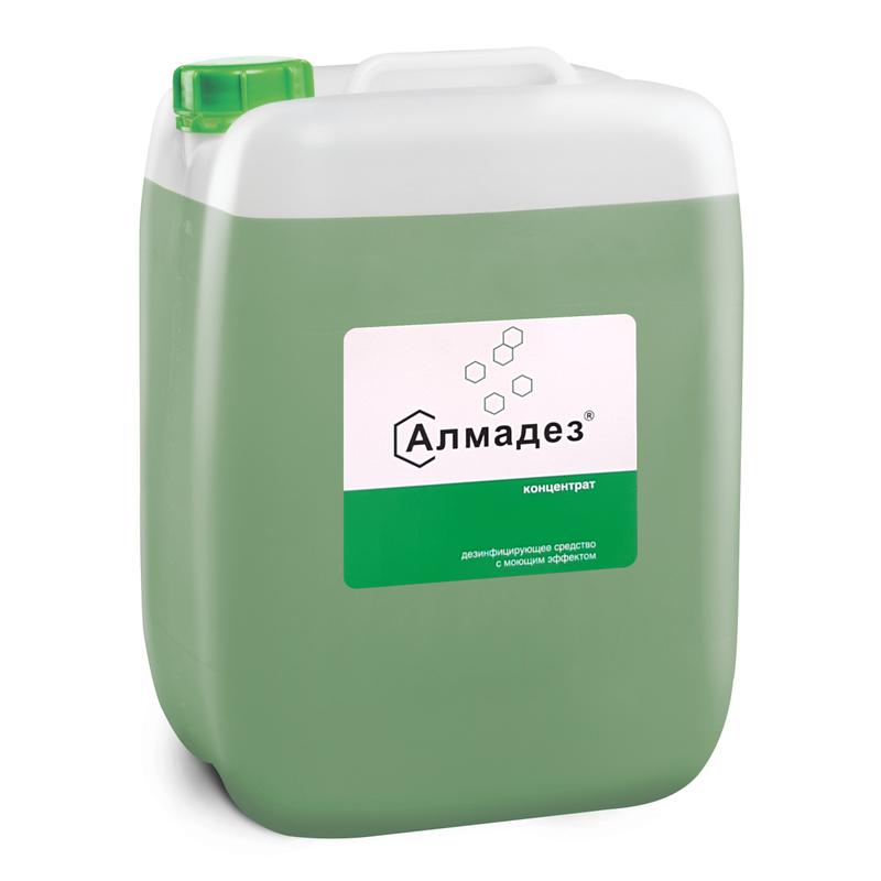 Алмадез концентрат - дезинфицирующее средство с моющим эффектом 5 л.