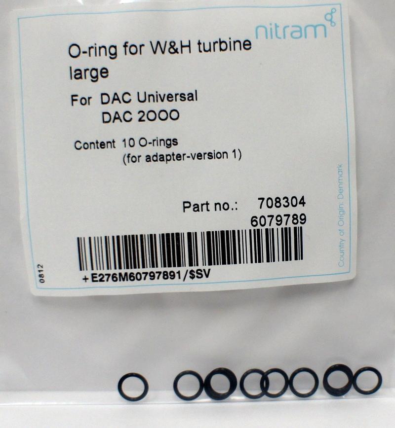 O-ring большое кольцо для турбины W&H для DAC Universal