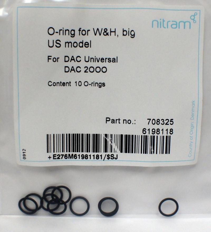 O-ring большое кольцо к адаптеру W&H моделей США для DAC Universal