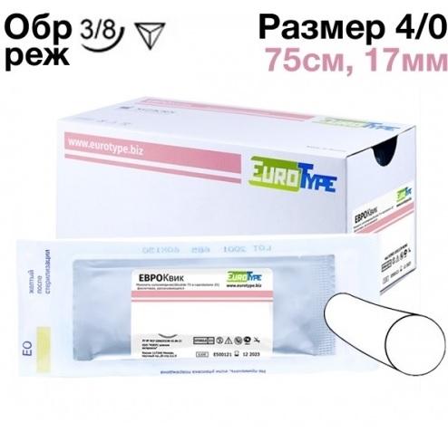 �������� 4/0 (75��, 17�� �/�, 3/8) ��:12��/ ��������