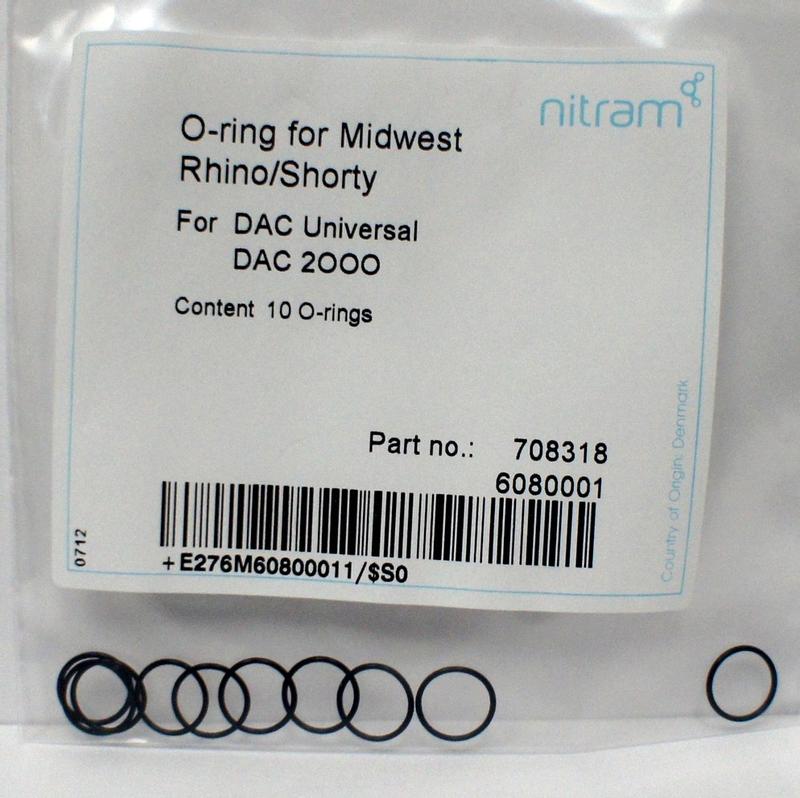 O-ring кольцо для Midwest Rhino/Shorty для DAC Universal